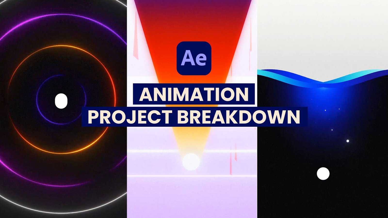 Project Breakdown + Glowing Rings Animation