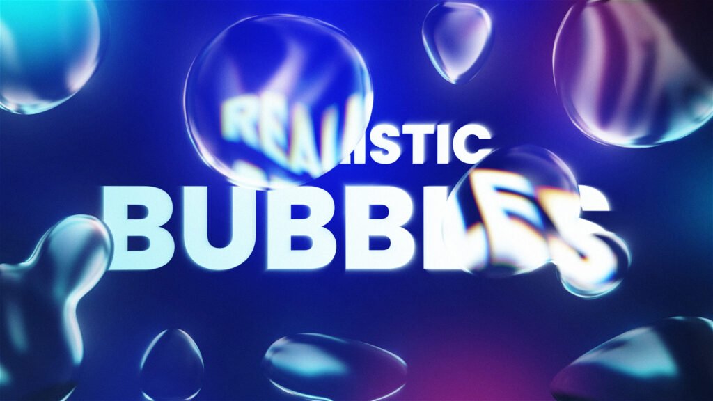 Realistic Bubbles Animation