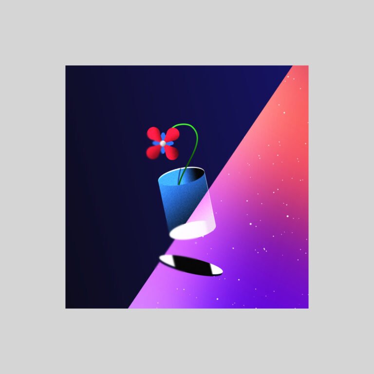 Stylized Flower Pot Animation