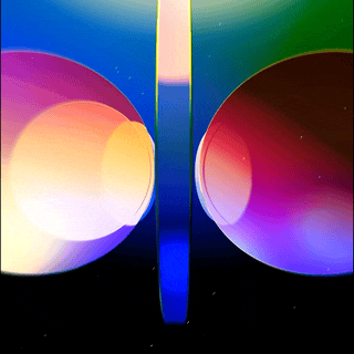 3D Reflective Disks Animation