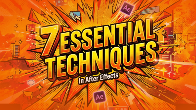 After Effects Motion Graphics Tutorial for Beginners: Master Essential Techniques in 7 Steps