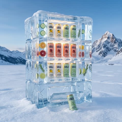 Ice vending machine static